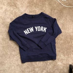 J crew New York sweater.